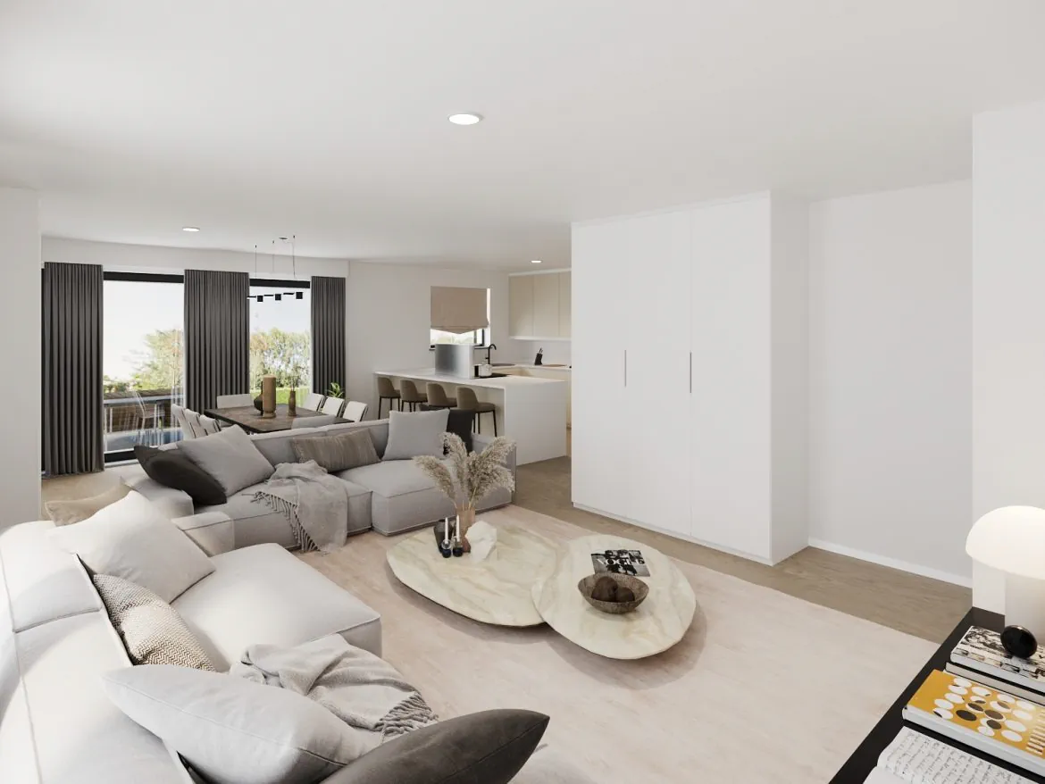 Appartementsgebouw met 8 nieuwbouw appartementen in Hoepertingen is volledig verkocht